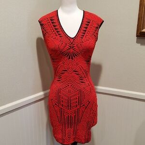 Like New RVN Stretch Knit Body Con Dress